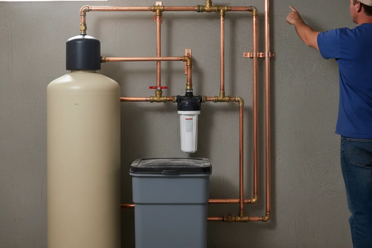 Whole-house water treatment system installed in Bloomfield